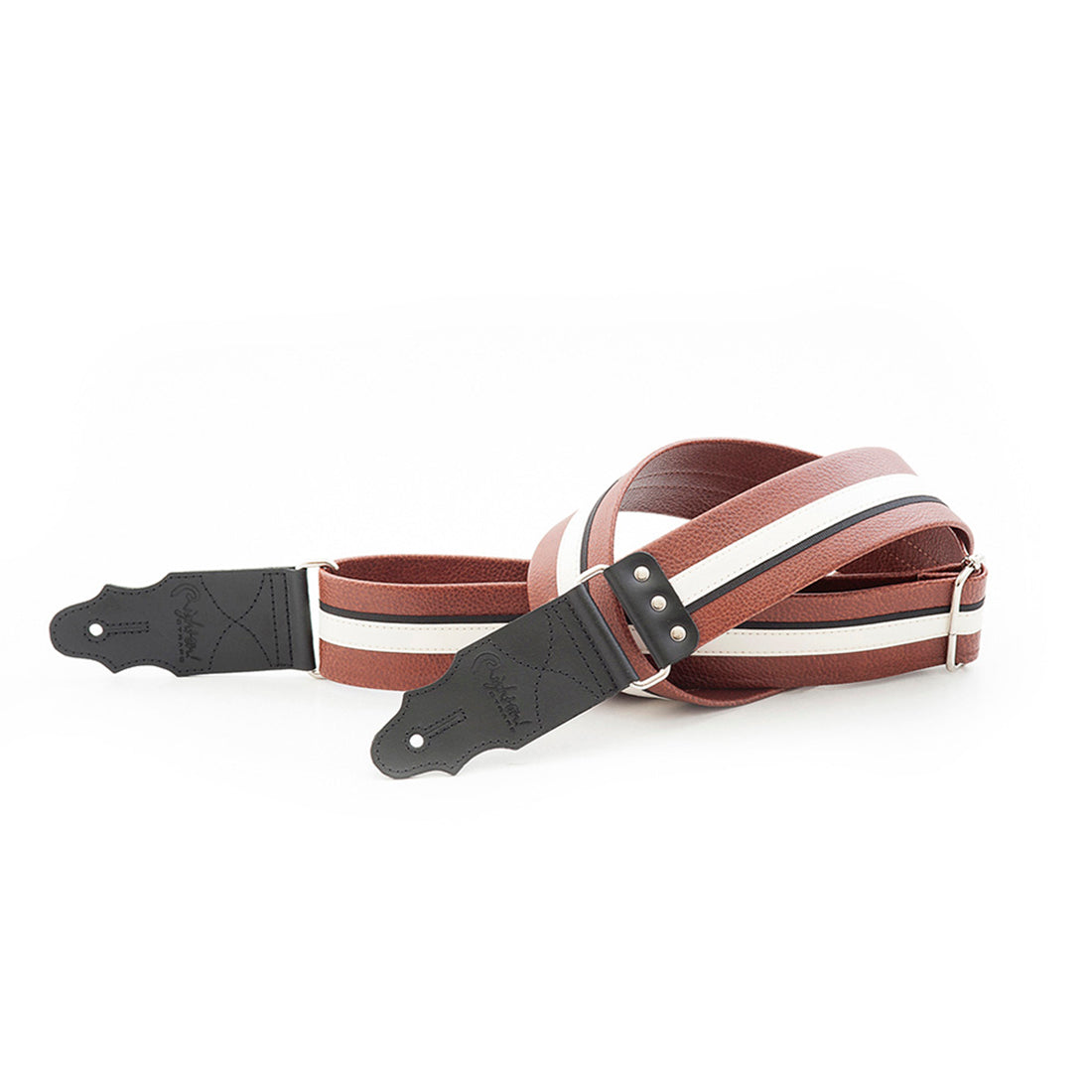 Right On Straps STANDARD PLUS Hotrod Brown Guitar Strap