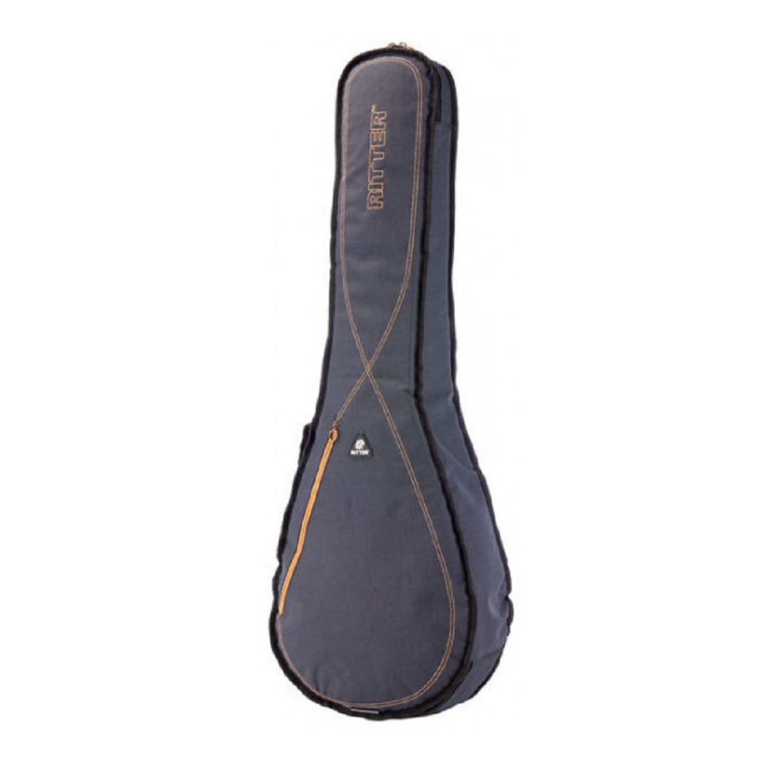 Ritter RGS3-BO/MGB Misty Grey - Borsa Bouzouki in pelle marrone