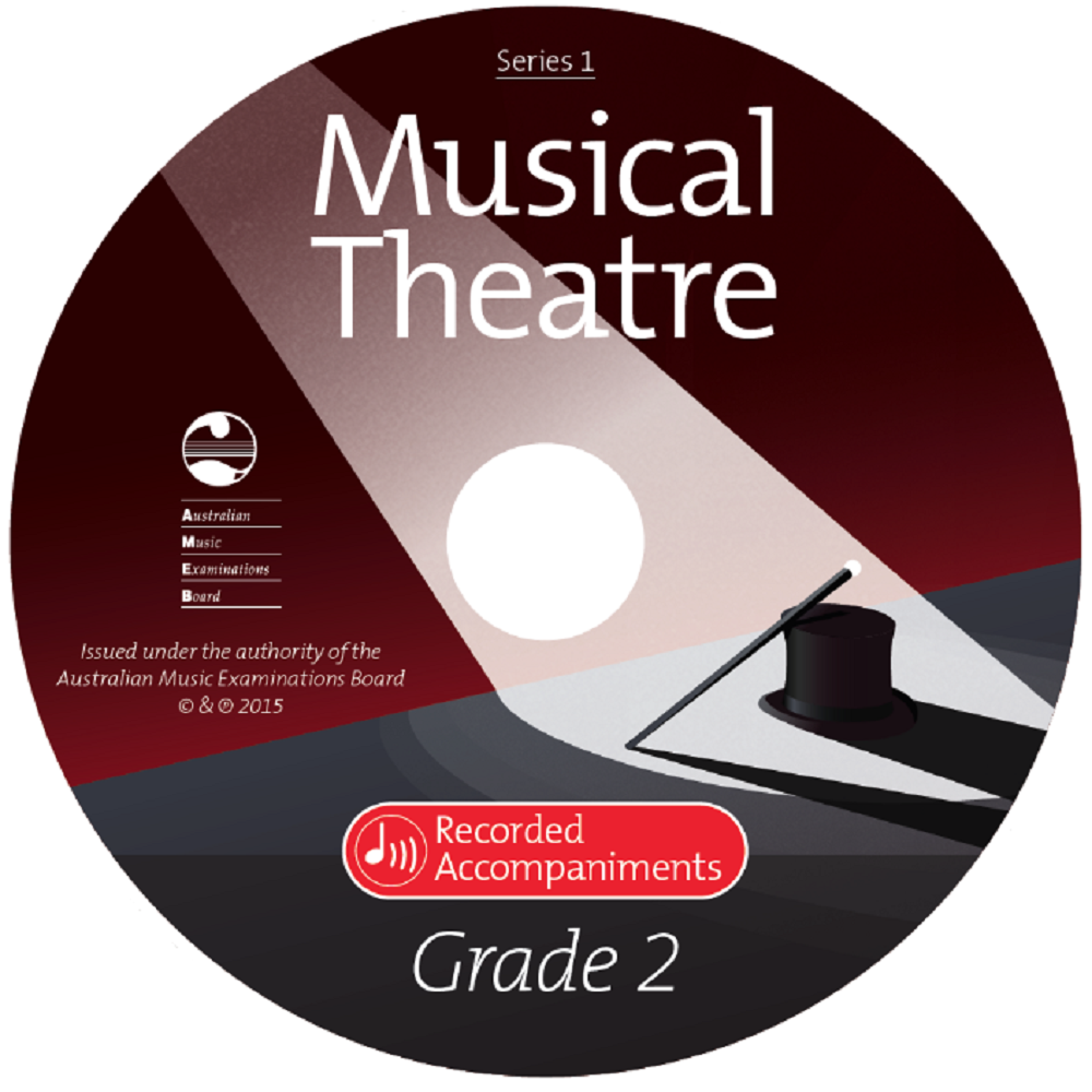 Ameb Musical Theatre Series 1 Grade 2 Accompaniment CD