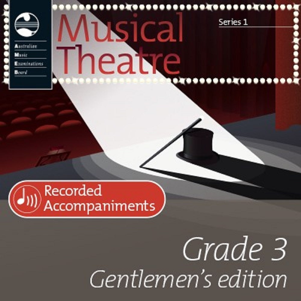 Ameb Musical Theatre Series 1 Grade 3 Mens Accompaniment CD