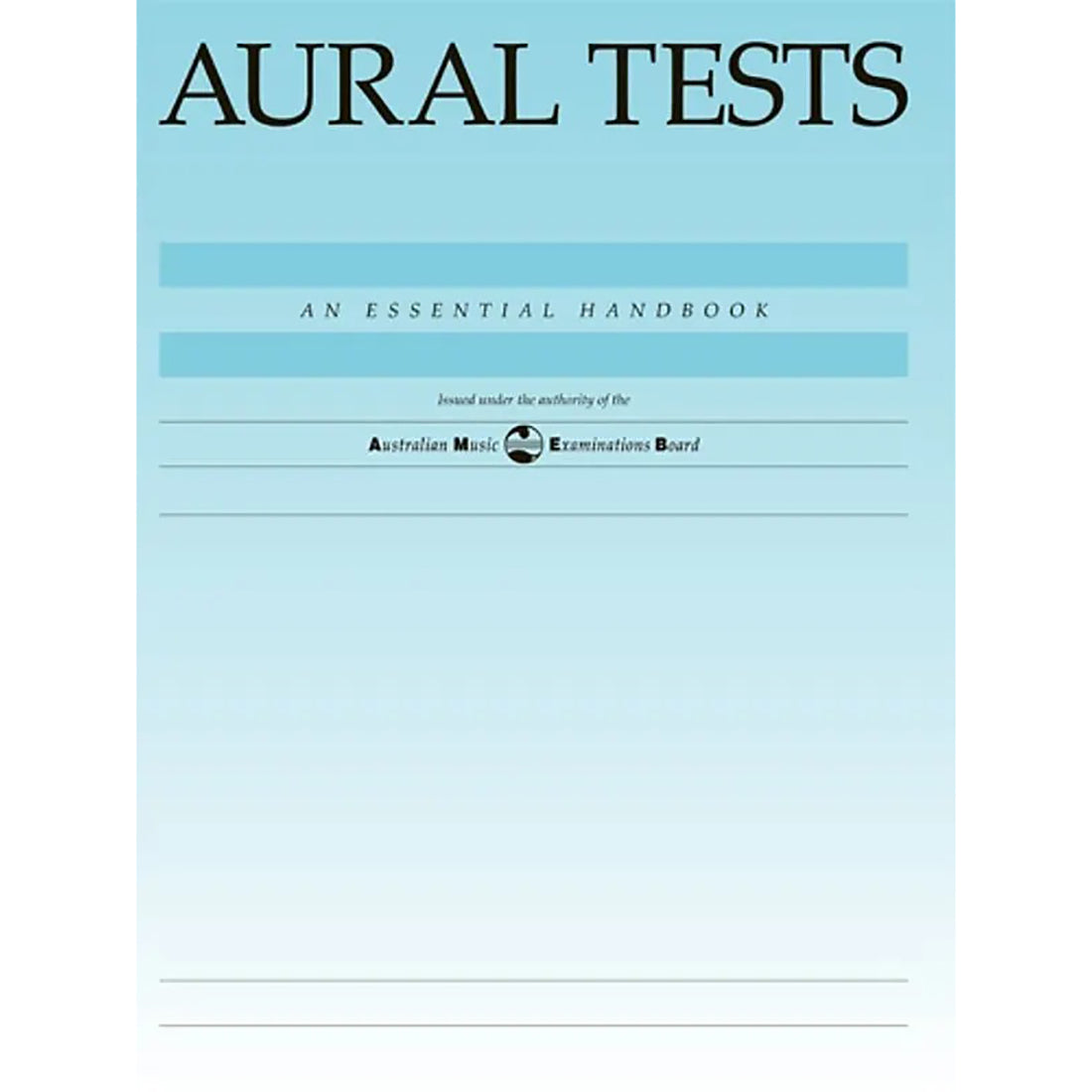 AMEB Aural Tests 1992 Theory Book