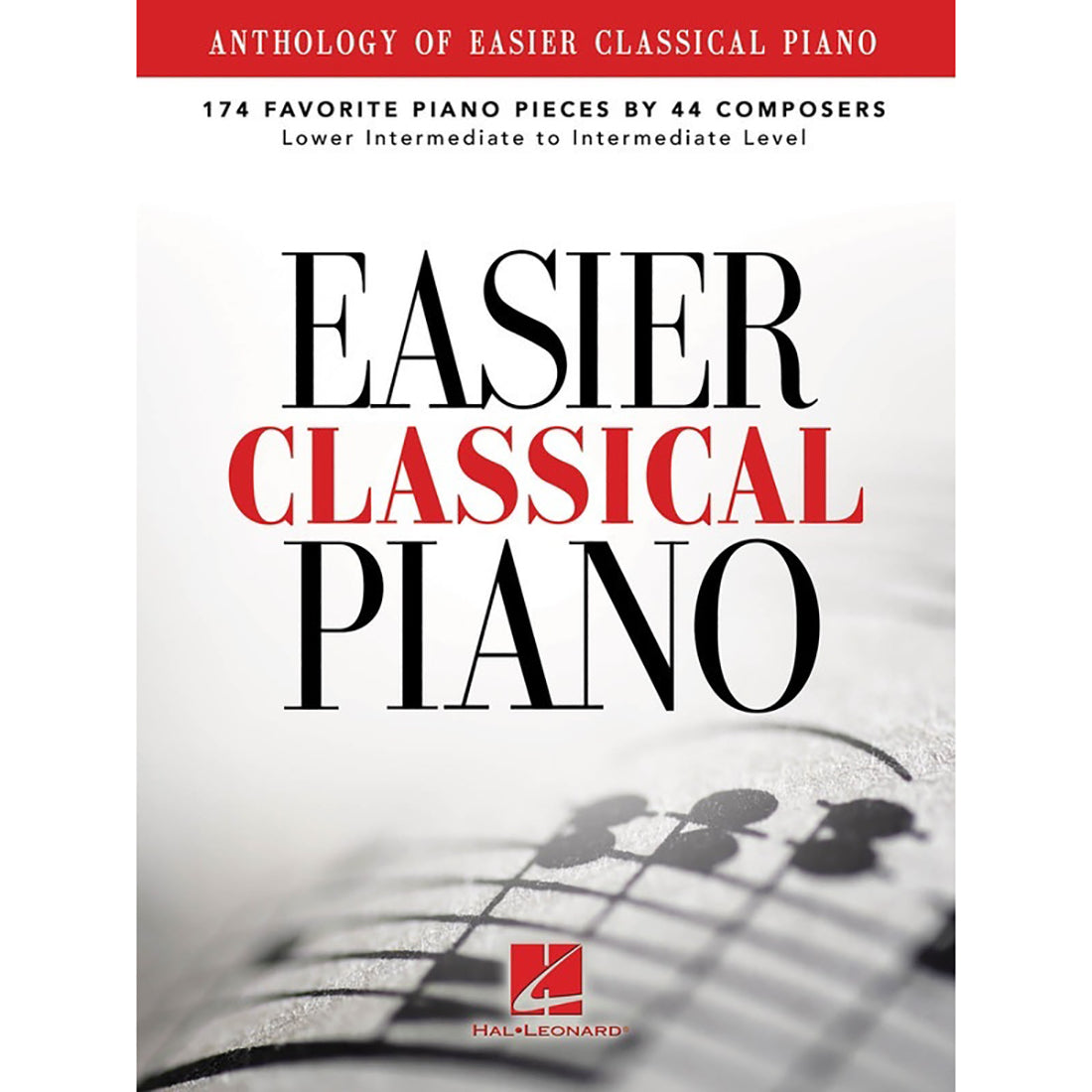 Anthology Of Easier Classical Piano Book