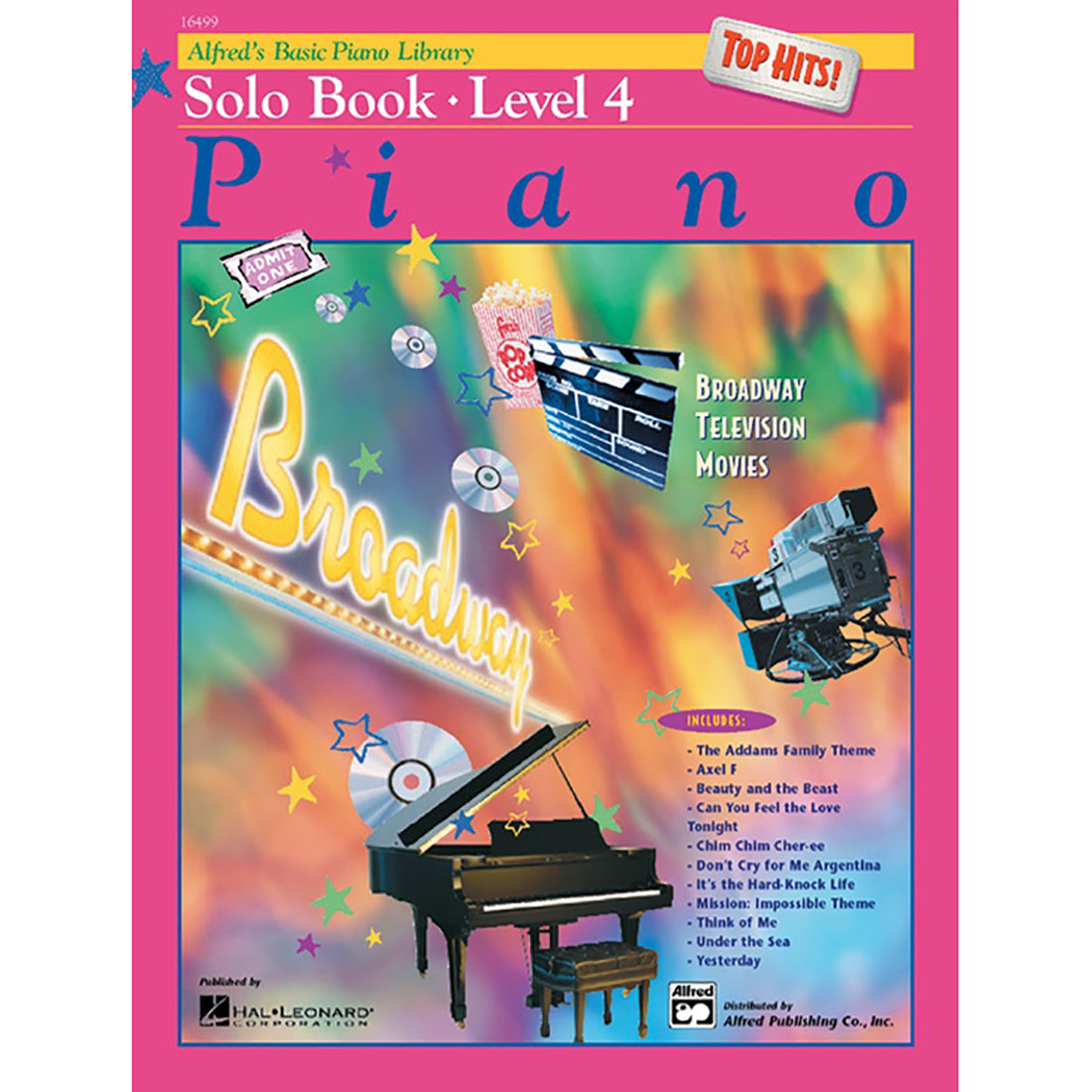 Alfred Top Hits Solo Level 4 Piano Book