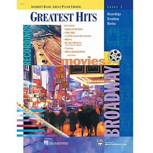 Alfred Adult Course Greatest Hits Piano Book