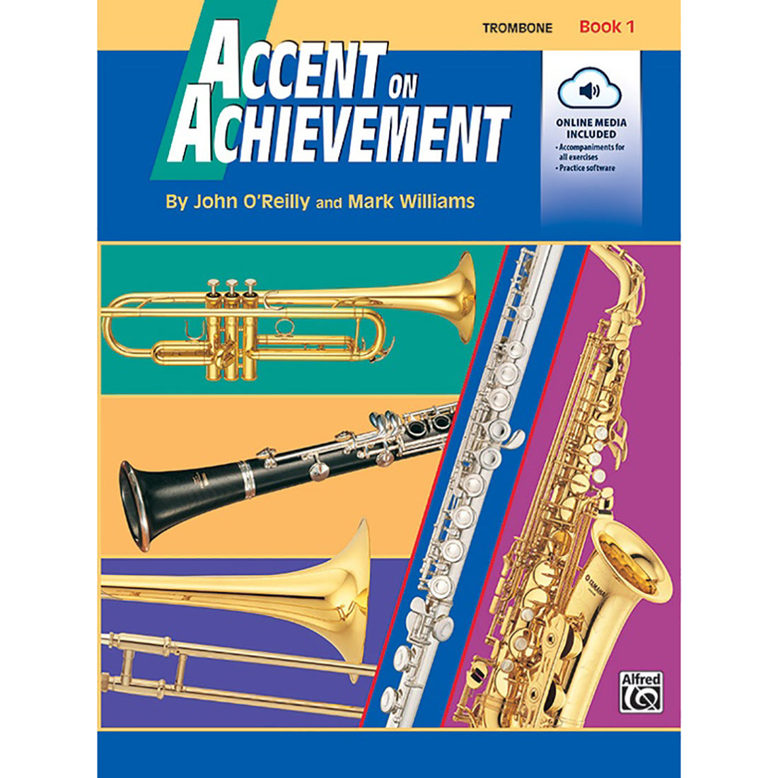 Accent On Achievement Book 1 Trombone Book and CD