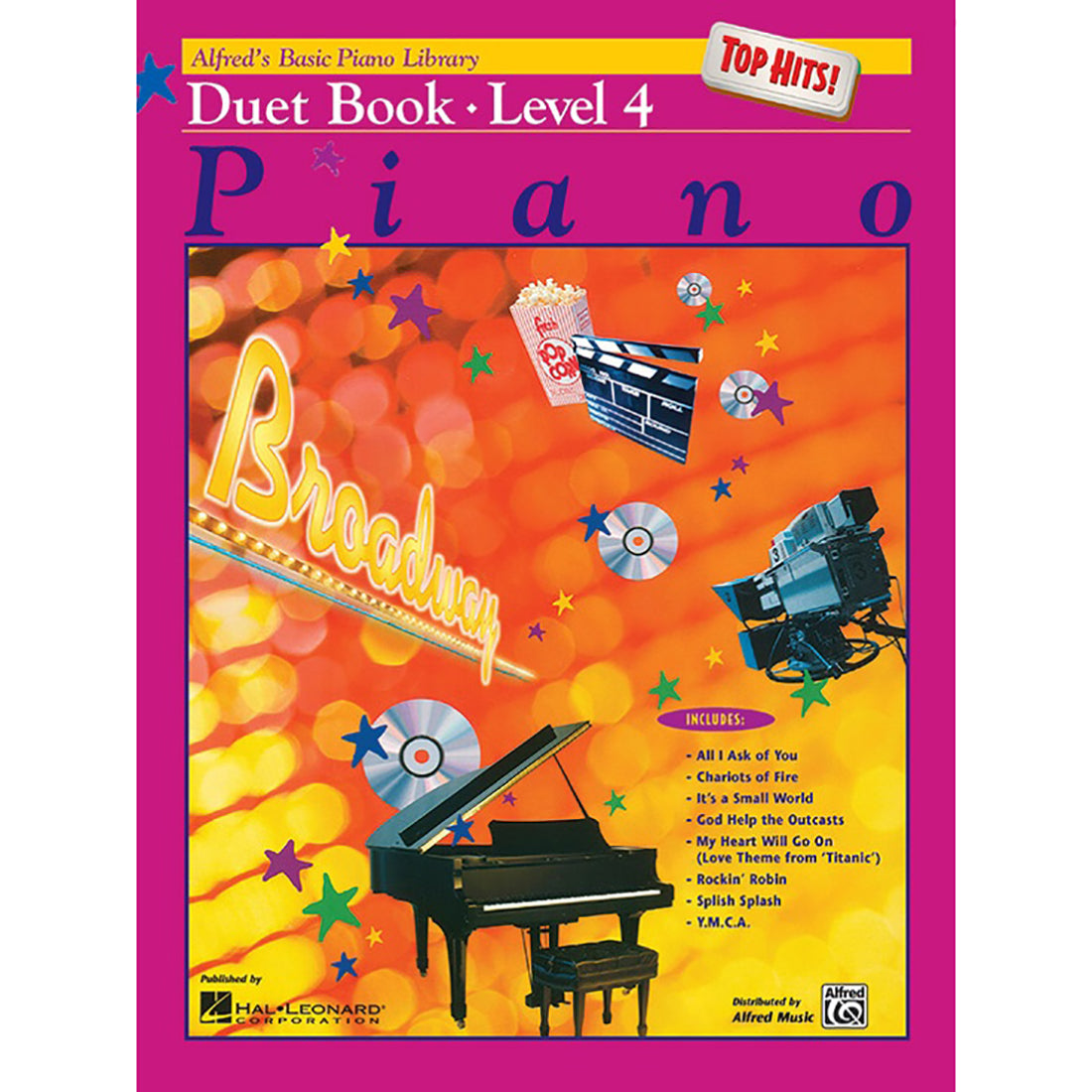 Alfred Top Hits Duet Level 4 Piano Book