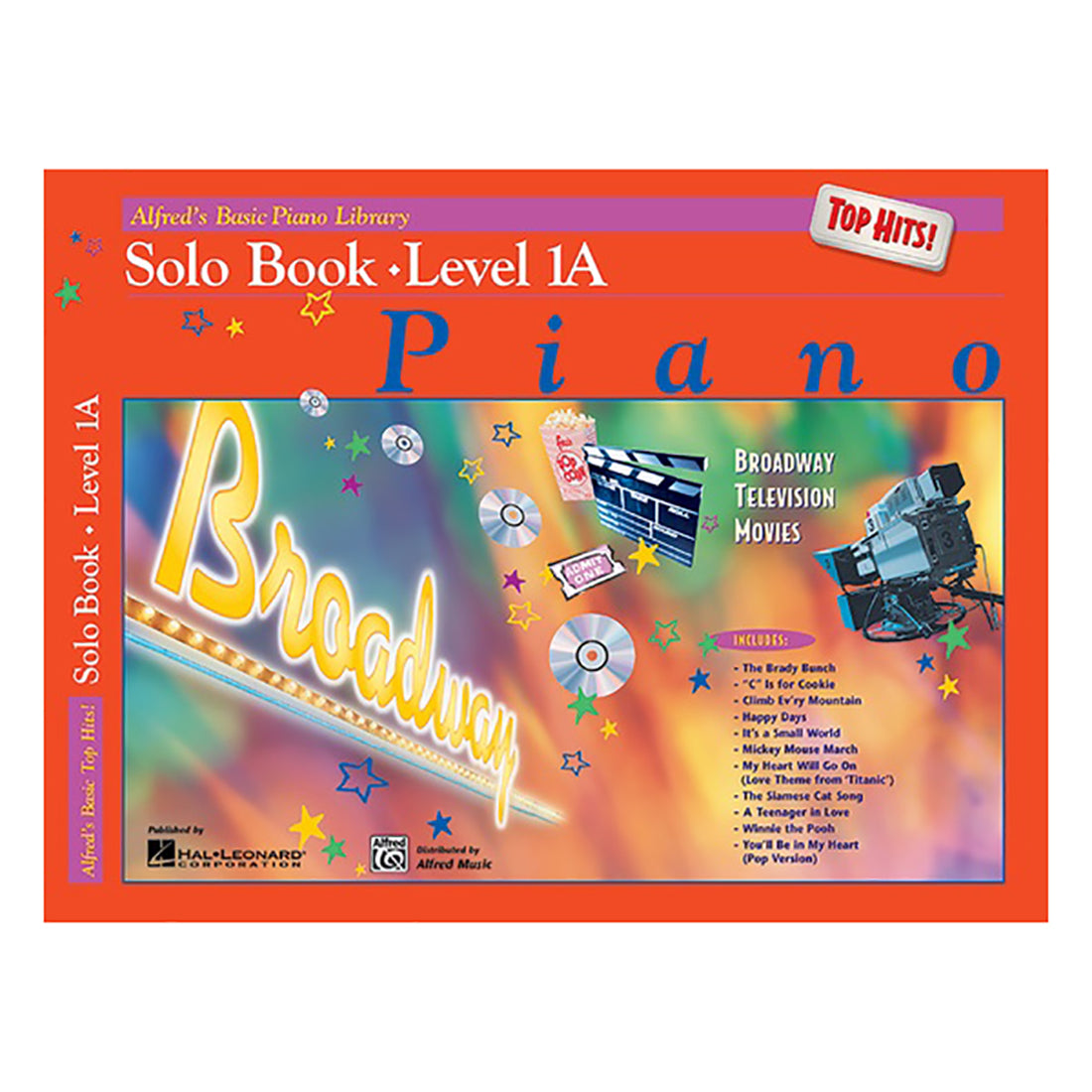 Alfred Top Hits Solo Level 1a Piano Book