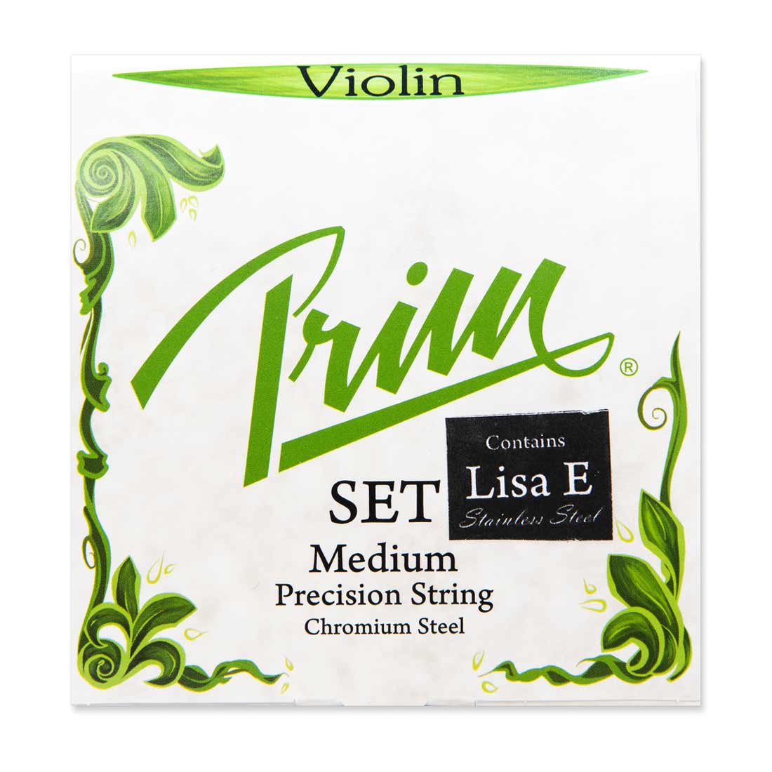 Prim Violin Strings 4/4 Medium Tension with Lisa E