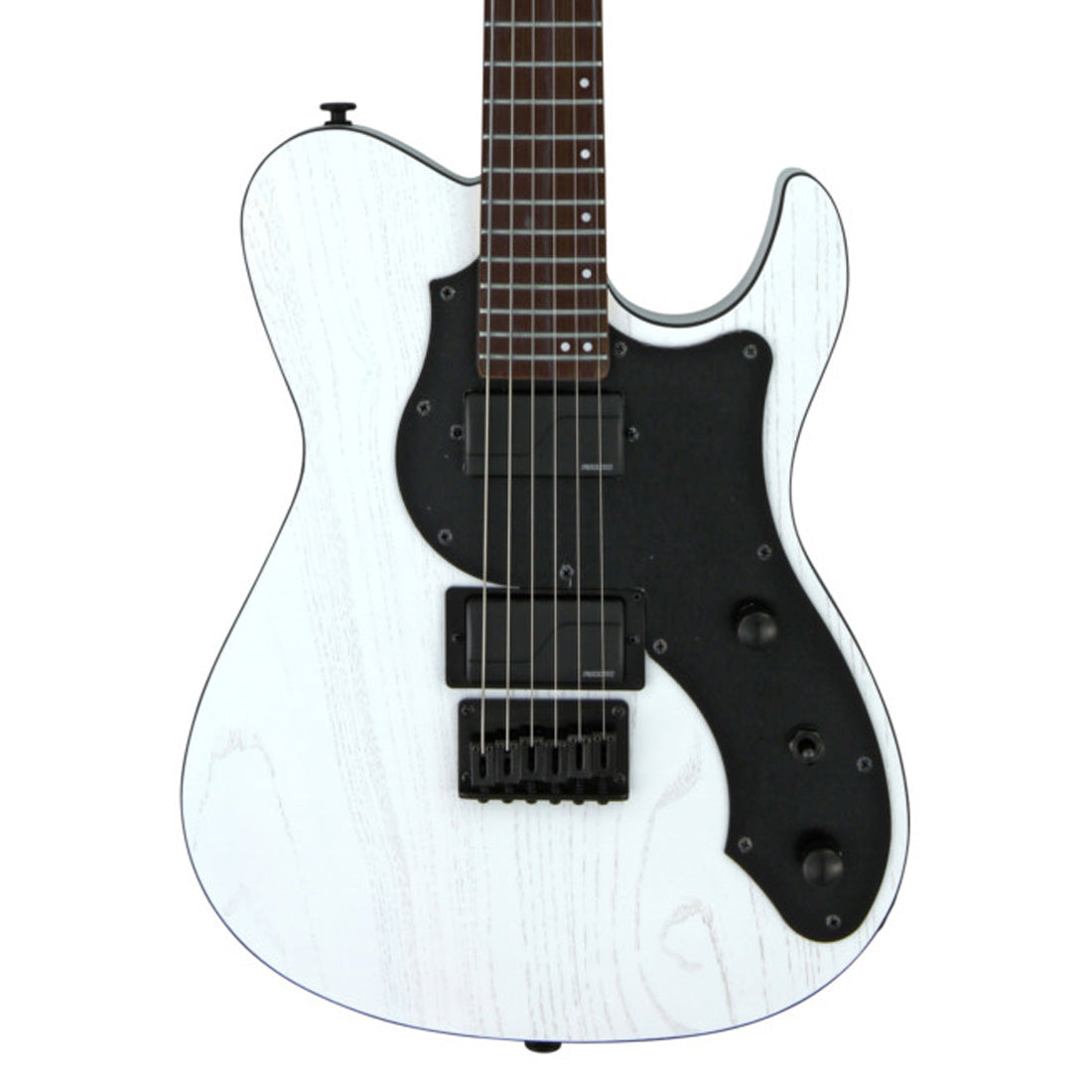 FGN JIL2ASHDE664R/OPW Chitarra elettrica bianca a poro aperto con custodia morbida 