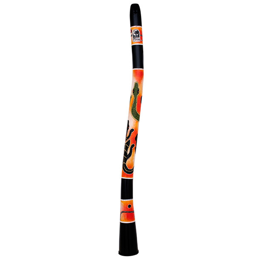 Didgeridoo curvo Toca Freestyle da 50" Sahara Gecko Design