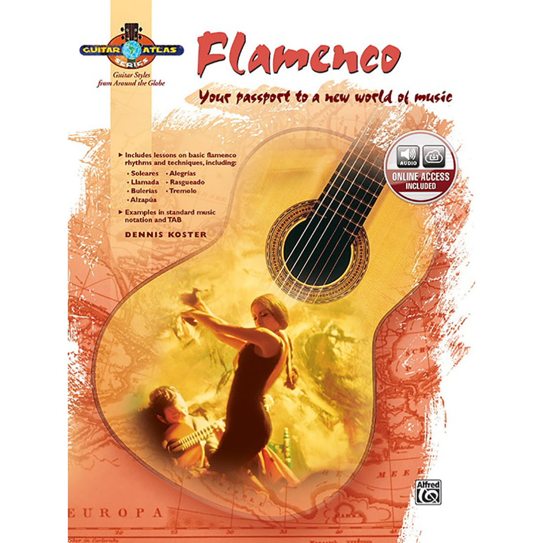 Flamenco Guitar Atlas Book and CD