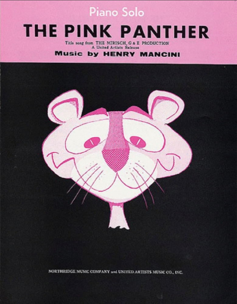 Pink Panther Theme Piano Book