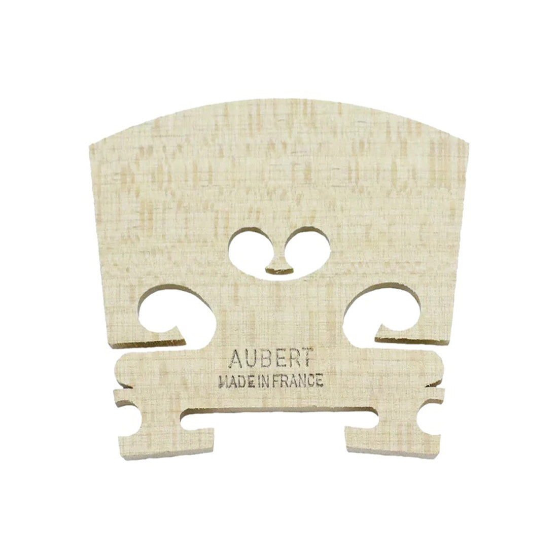 Aubert France 5 Low Heart  1/2 Violin Bridge