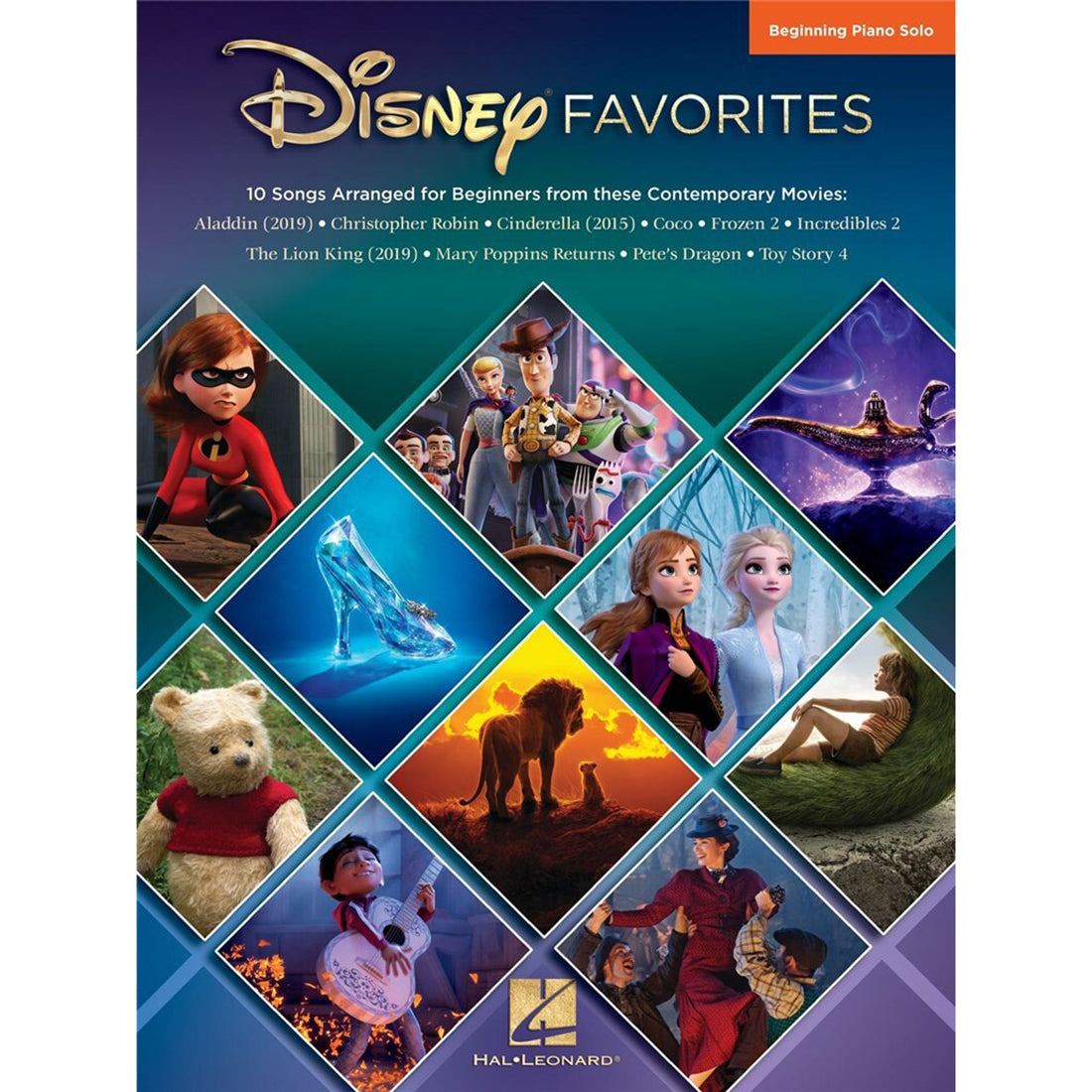 Disney Favourites Late-Elementary-Early-Intermediate