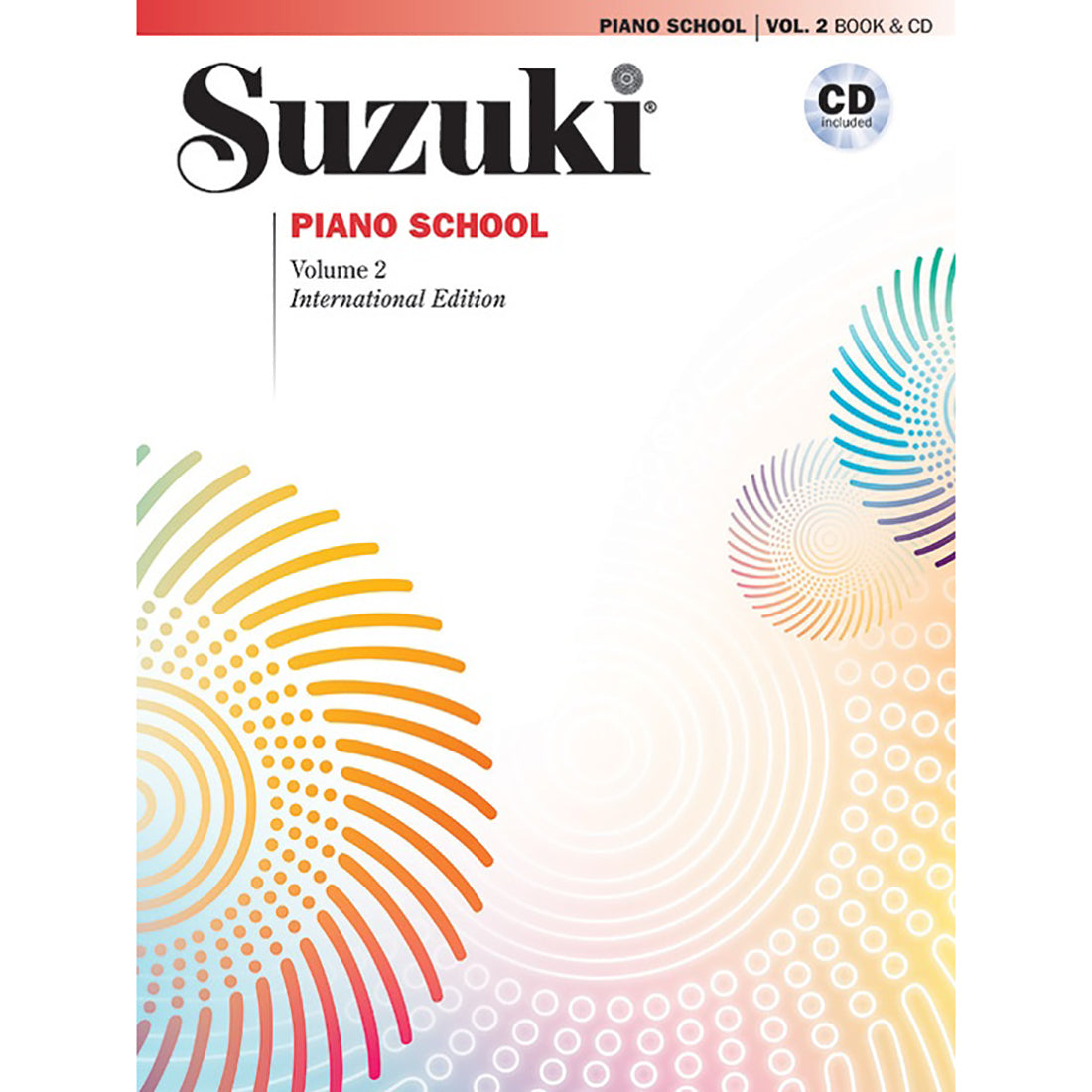 Suzuki Piano School 2 Book and CD New International Ed