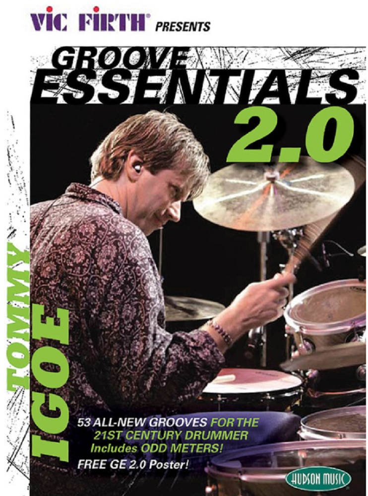 Vic Firth Presents Groove Essentials 2.0 with Tommy Igoe Book DVD and CD Package