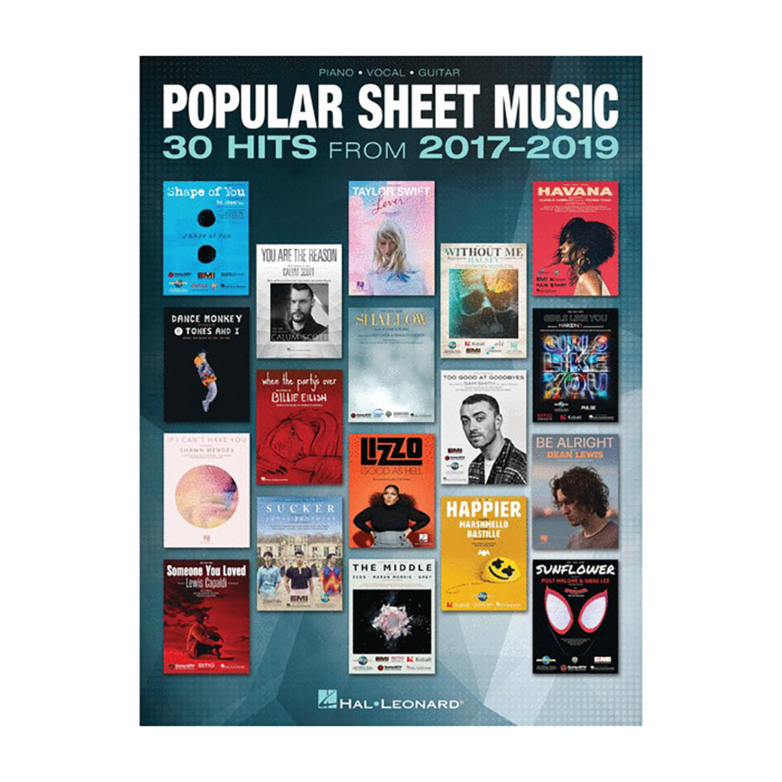 Popular Sheet Music 30 Hits from 2017-2019 Book