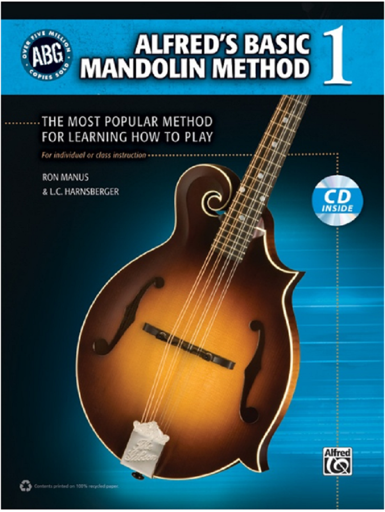 Alfred's Basic Mandolin Method 1 Book and CD