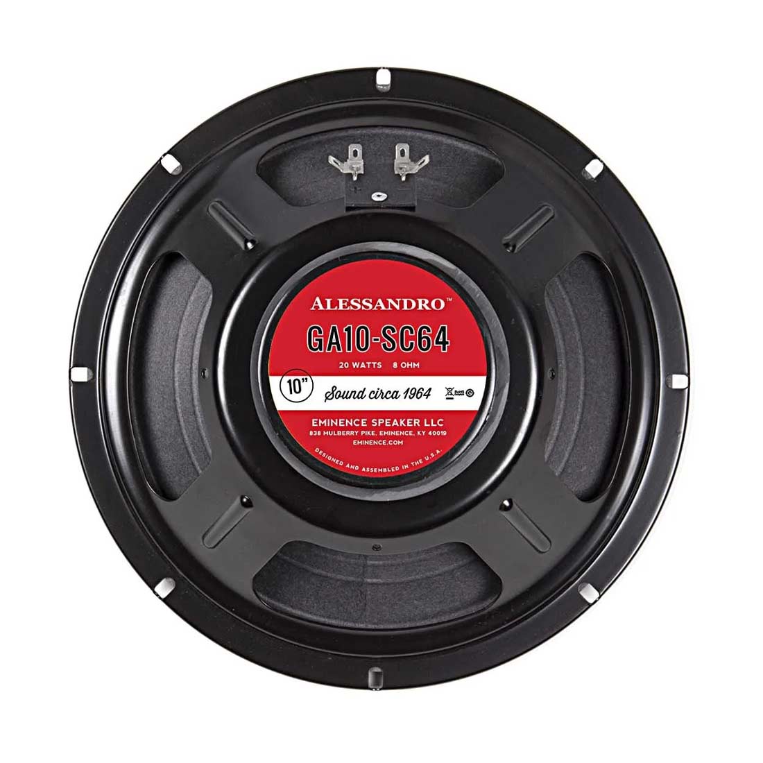 Eminence GA10-SC64 10in Speaker 20w 8 Ohm George Alessandro Signature