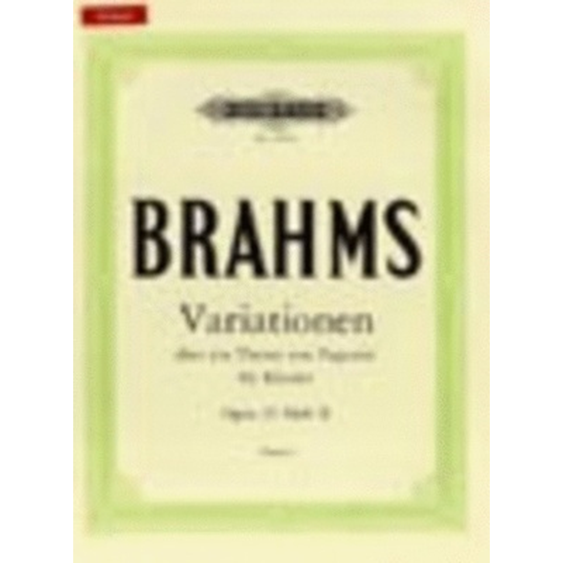 Variations on a Theme of Paganini Op. 35 Vol. 2