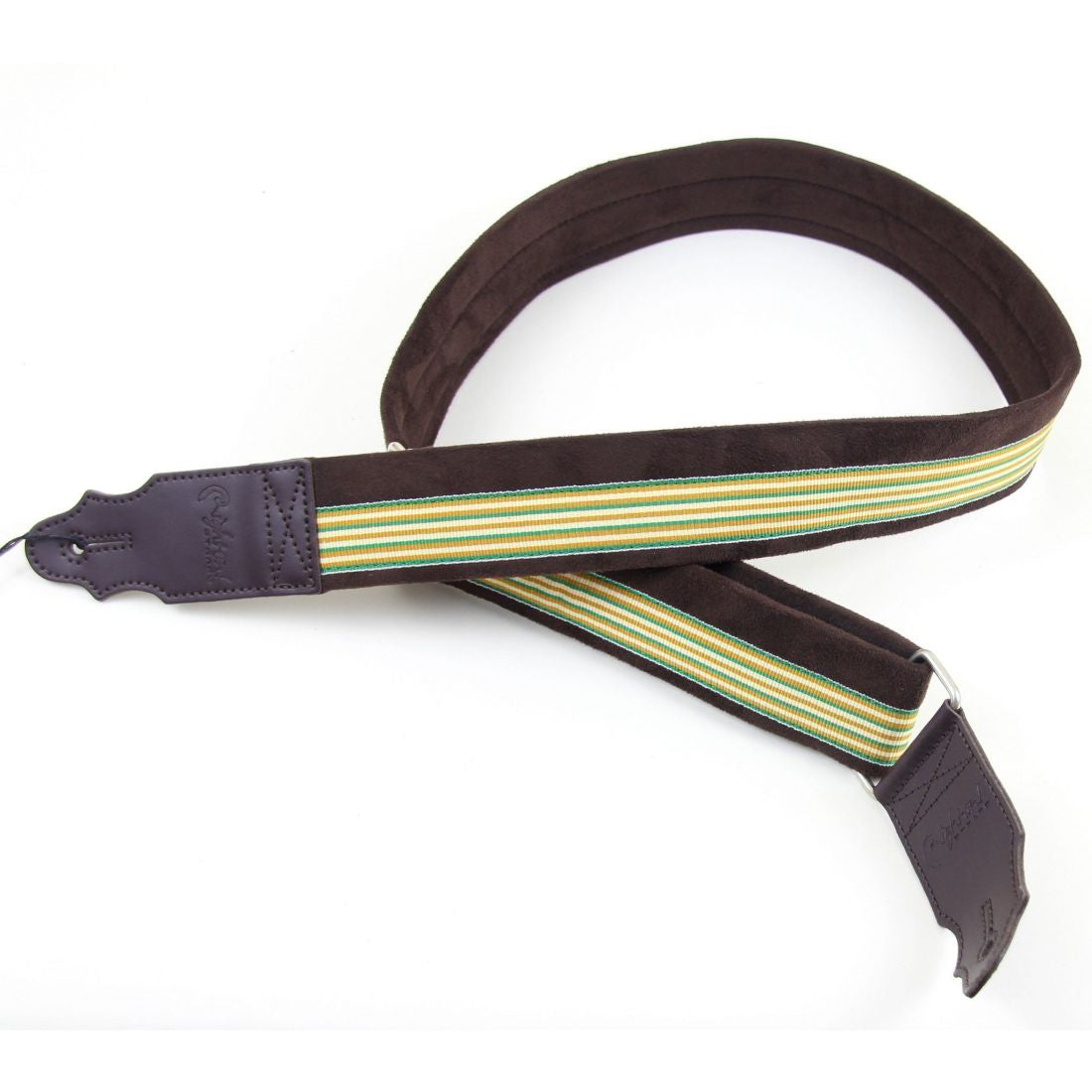 Right On Straps STANDARD PLUS Lemans Green Guitar Strap