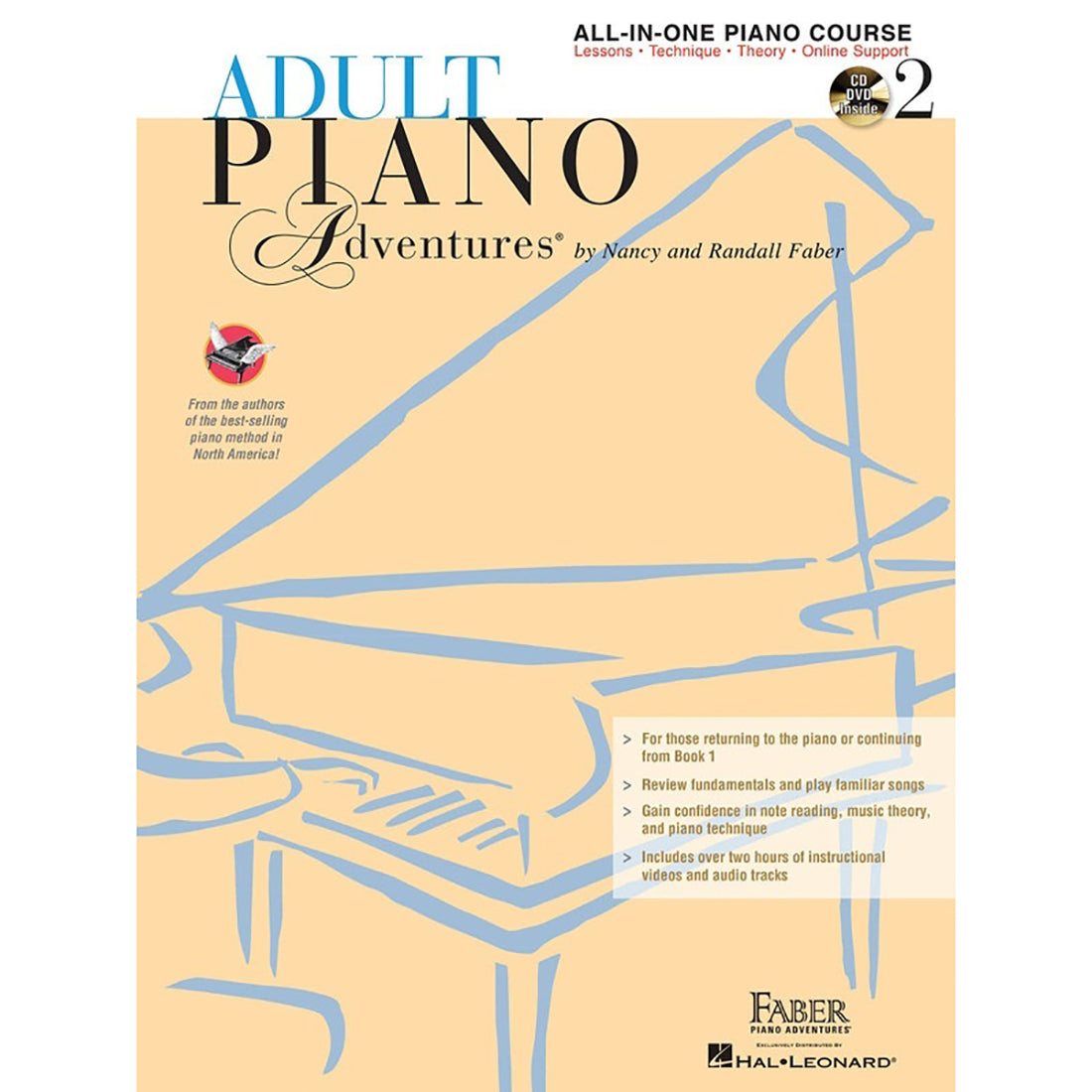 Adult Piano Adventures All-in-One Lesson Book 2