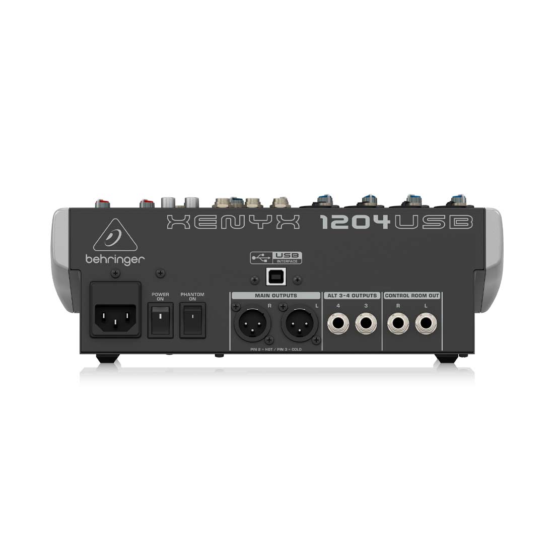 Behringer XENYX shops 1204USB Mixer/Audio Interface with Mic Preamps