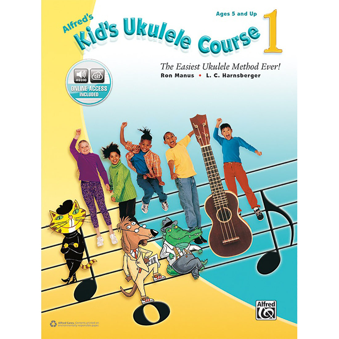 Alfred's Kids Ukulele Course Volume Book and Online Order