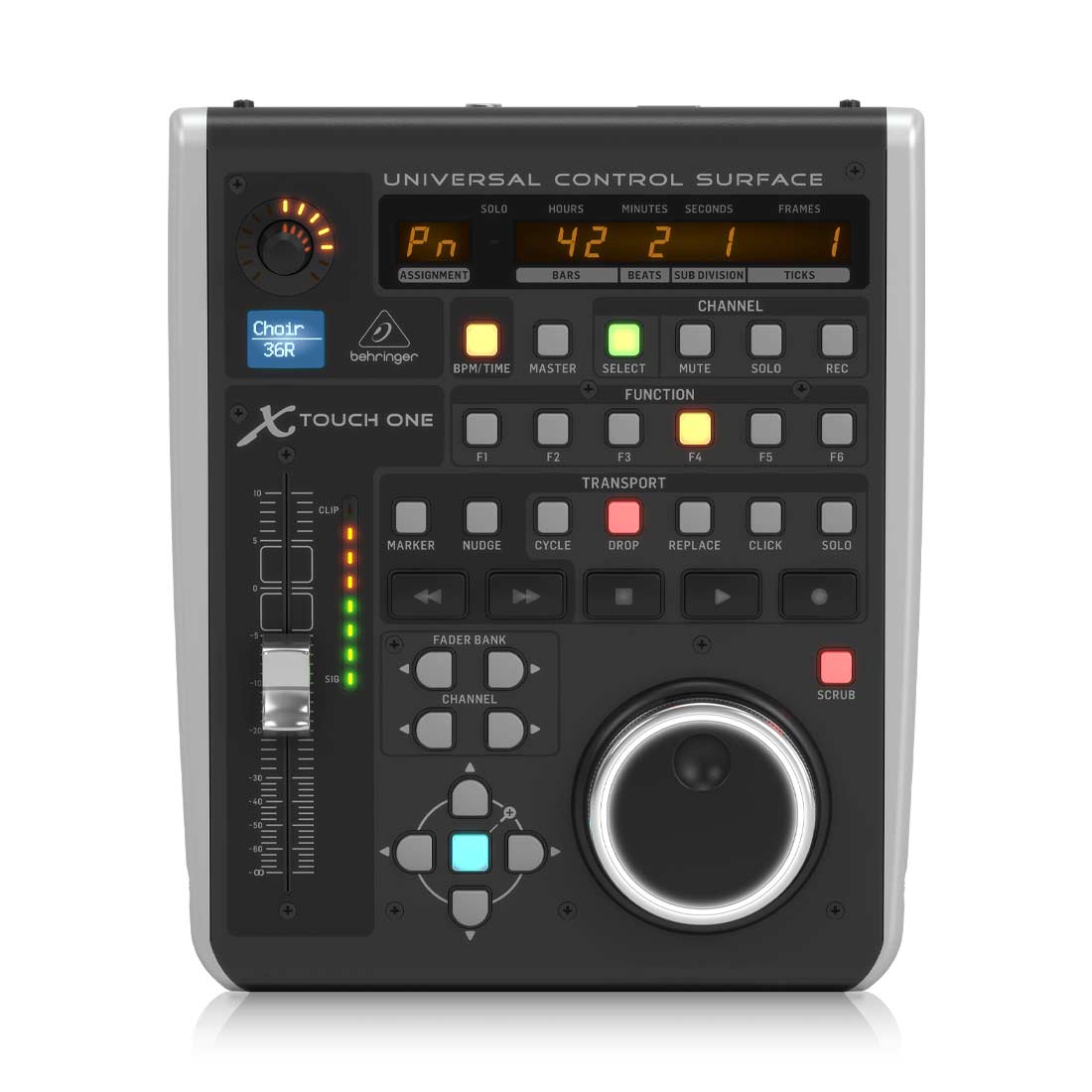 Behringer X-Touch One Superficie di controllo universale con fader motore sensibile al tocco 