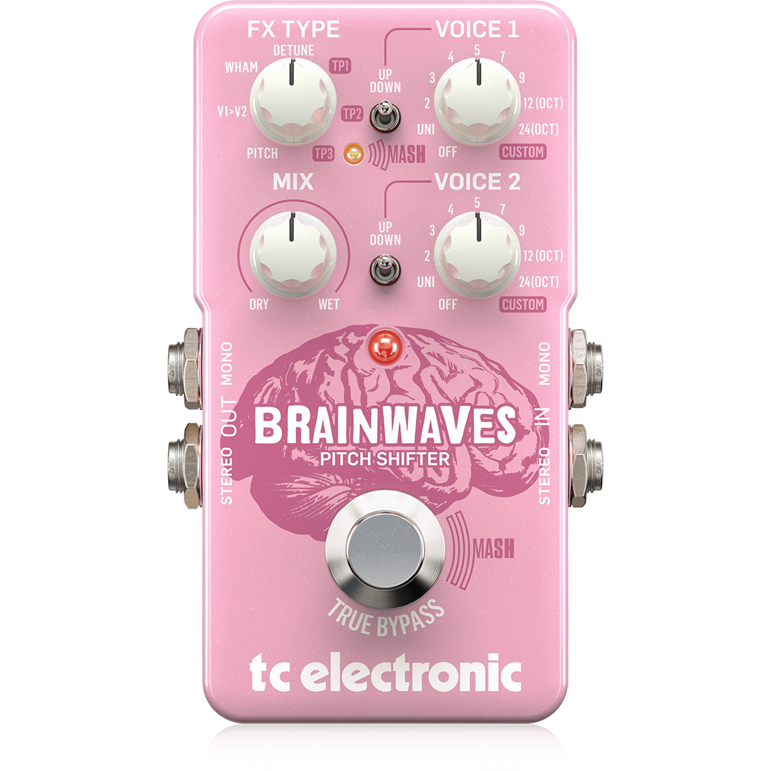 TC Electronic Brainwaves Pitch Shifter Pedal