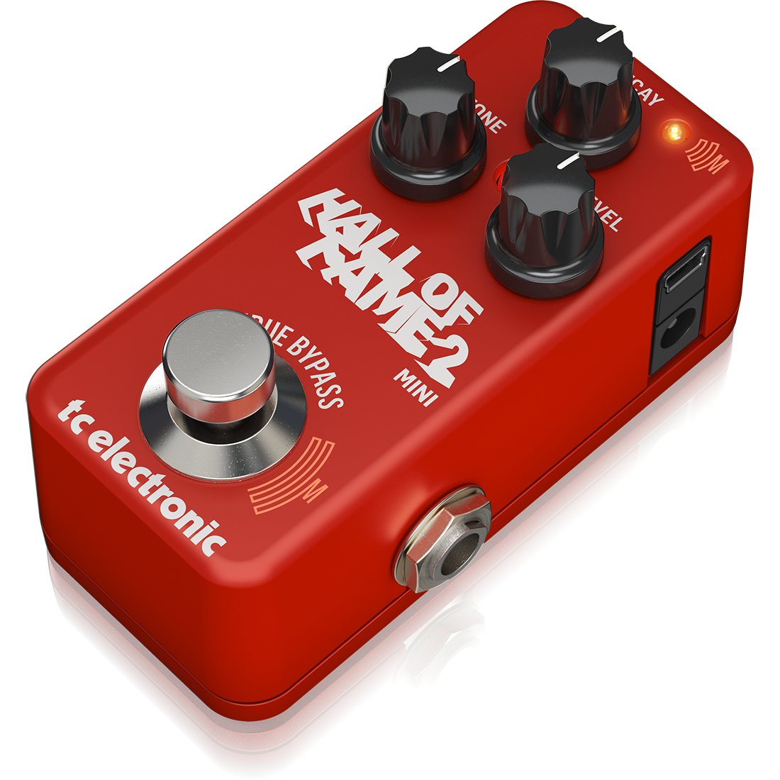 TC Electronic Hall of Fame 2 Mini Iconic Ultra-Compact Reverb Pedal