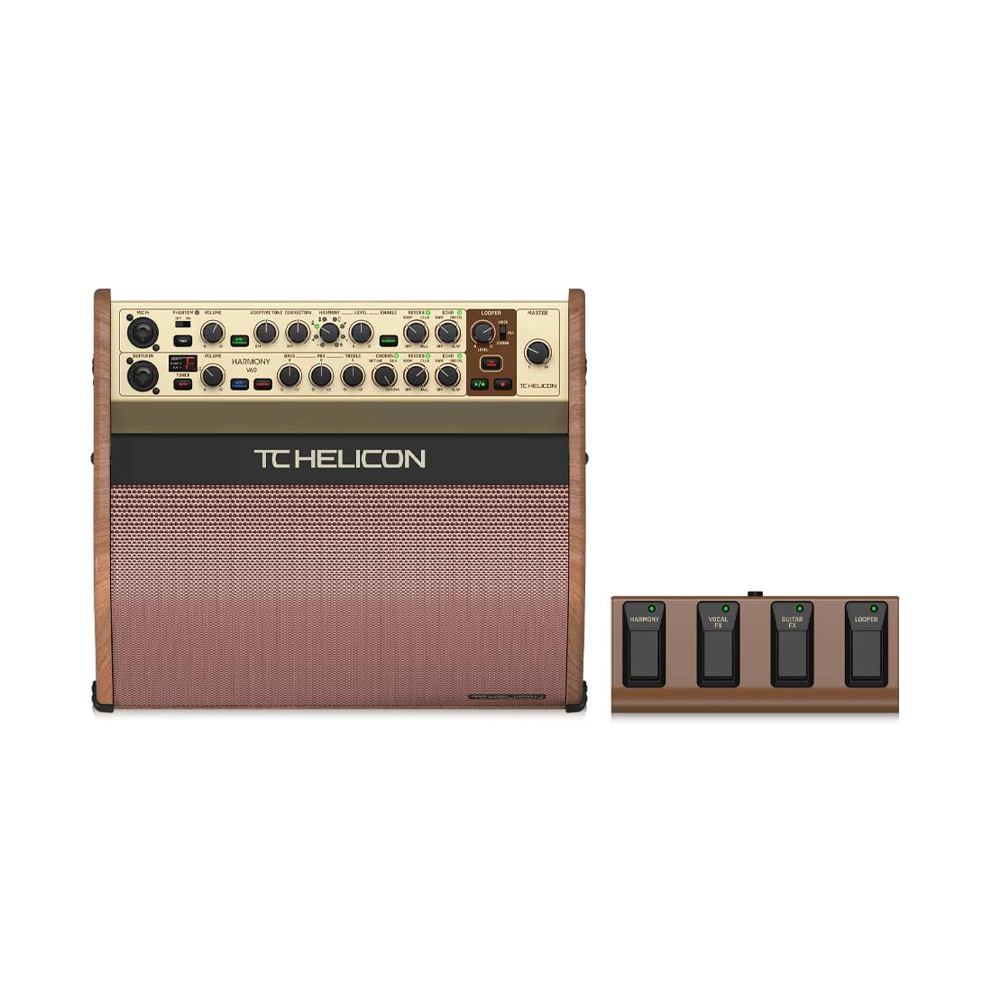 Amplificatore acustico TC Helicon Harmony V60 60W a 2 canali