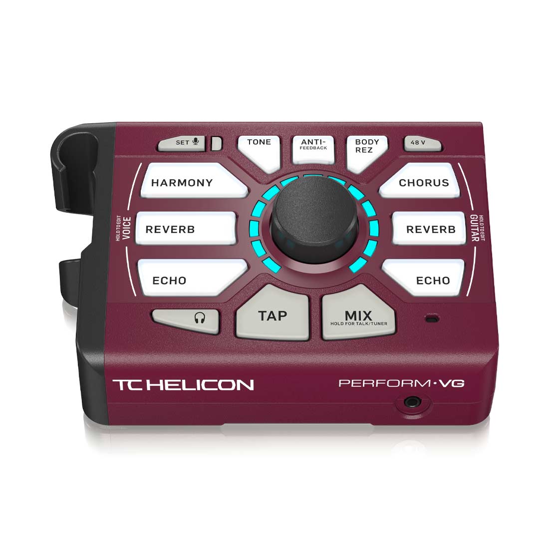 TC Helicon Perform-VG Processore per chitarra acustica e vocale ultra-semplice da montare su supporto per microfono