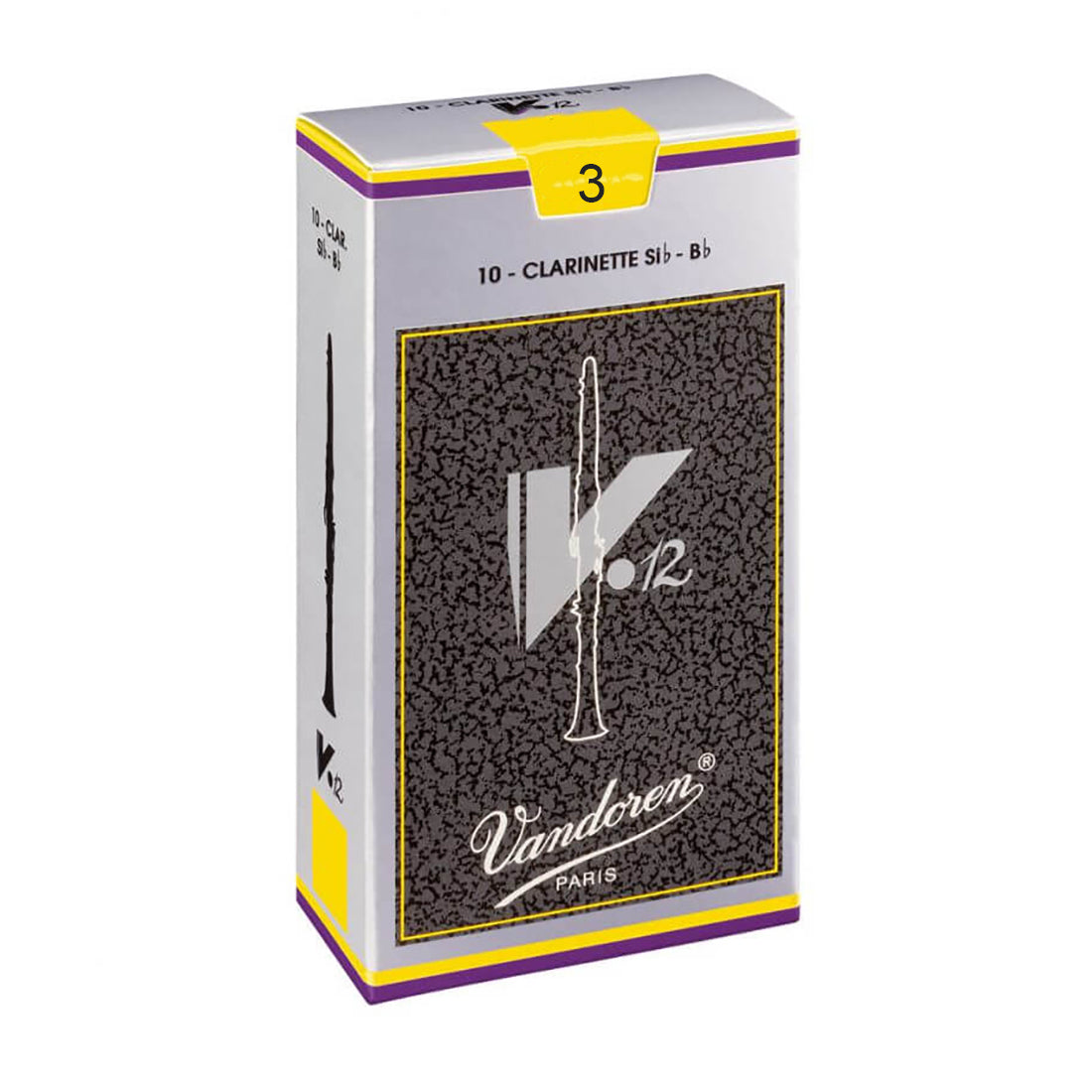 Vandoren V12 Clarinet Bb Reed Size 3