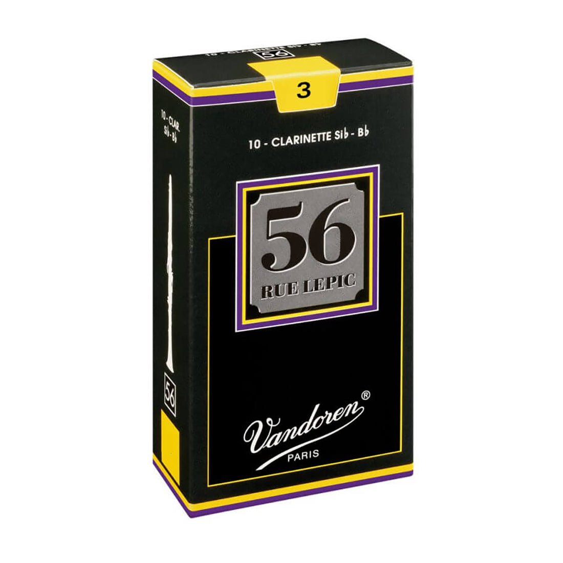 Vandoren 56 Clarinet Bb Reed Size 3