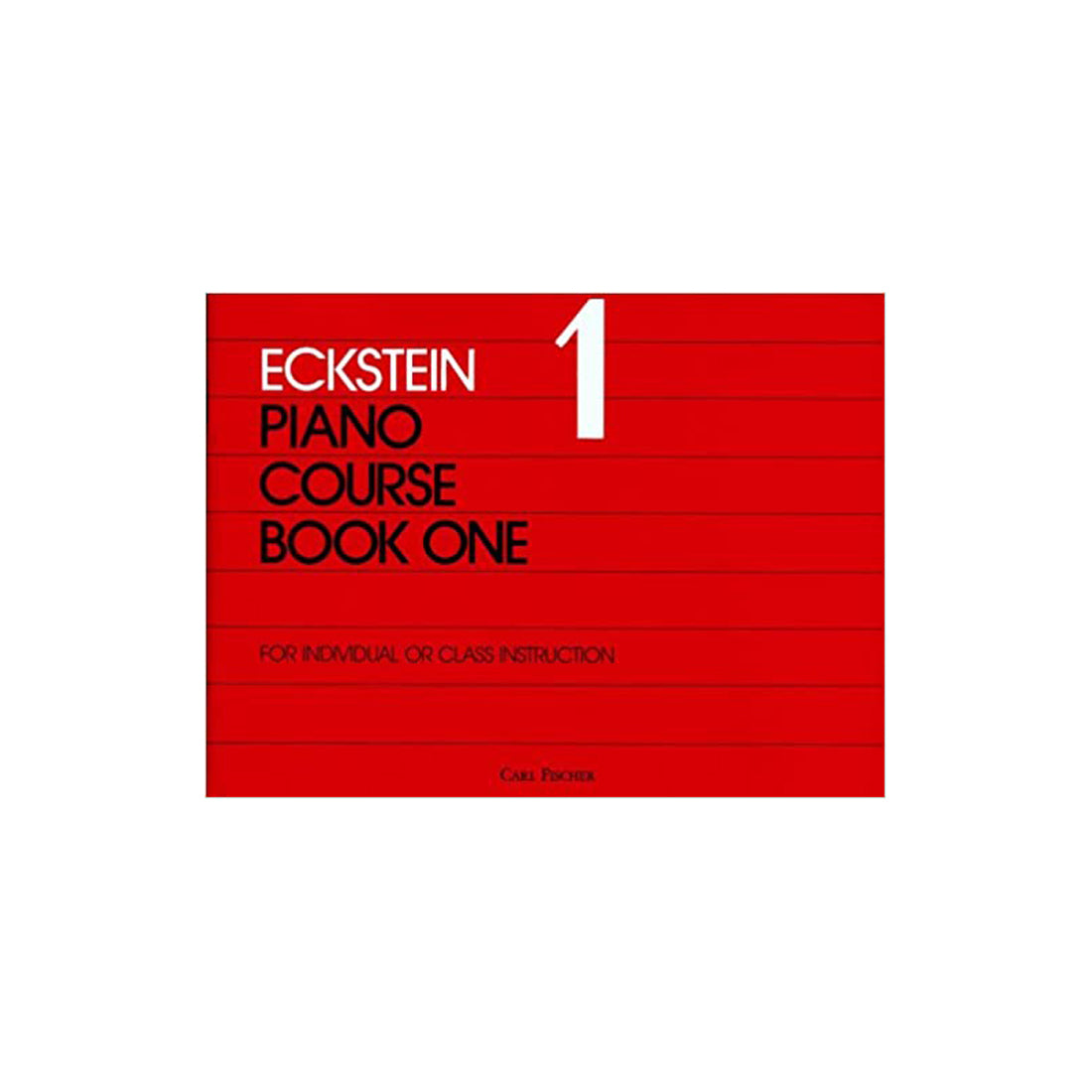 Eckstein Piano Course Book One Book