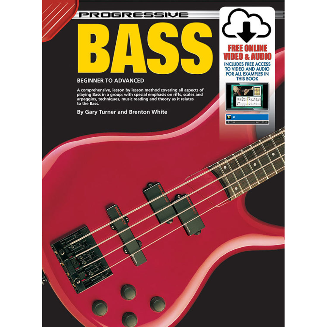 Progressive Bass Guitar Book and CD