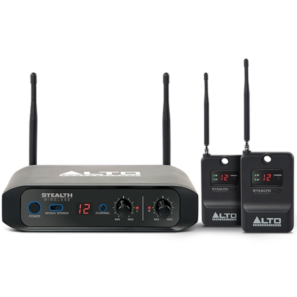 Alto 57/STEALTH Professional Wireless Stereo System for Active Loudspeakers