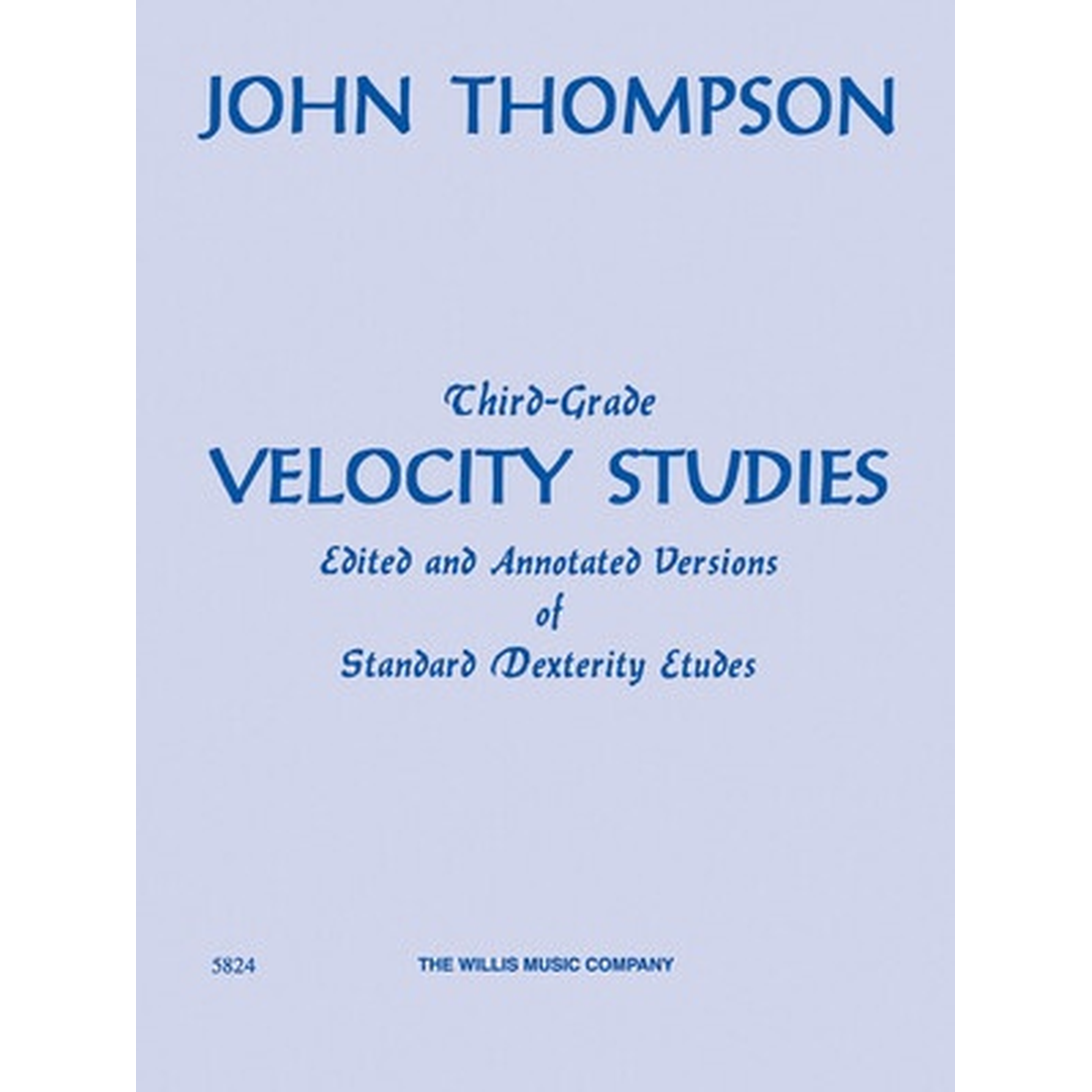 Third Grade Velocity Studies