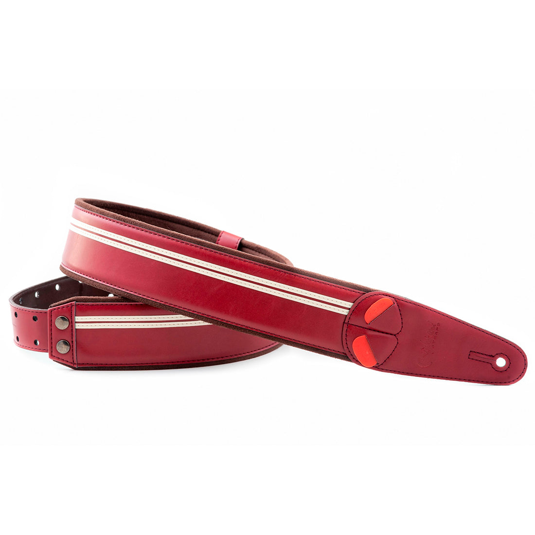 Right On Straps MOJO Race Red Guitar Strap