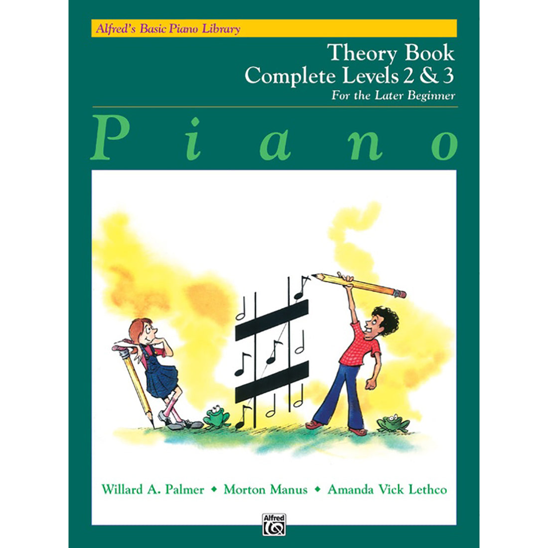 Alfred's Basic Piano Library Theory Book Complete 2 & 3