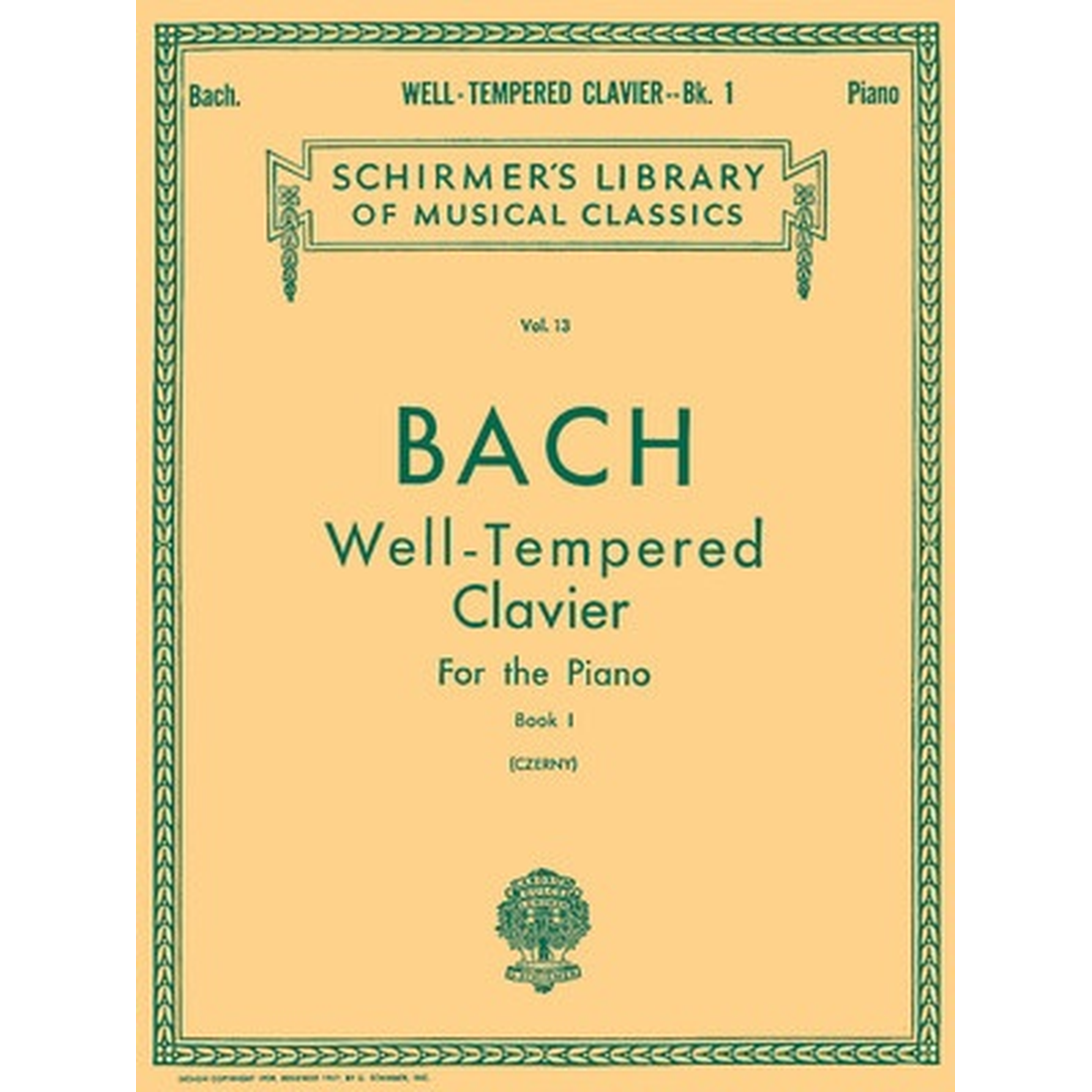 Well Tempered Clavier - Book 1