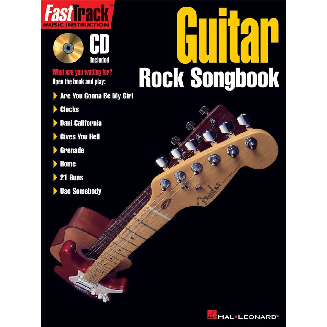 Fasttrack Guitar Rock Songbook Book and CD