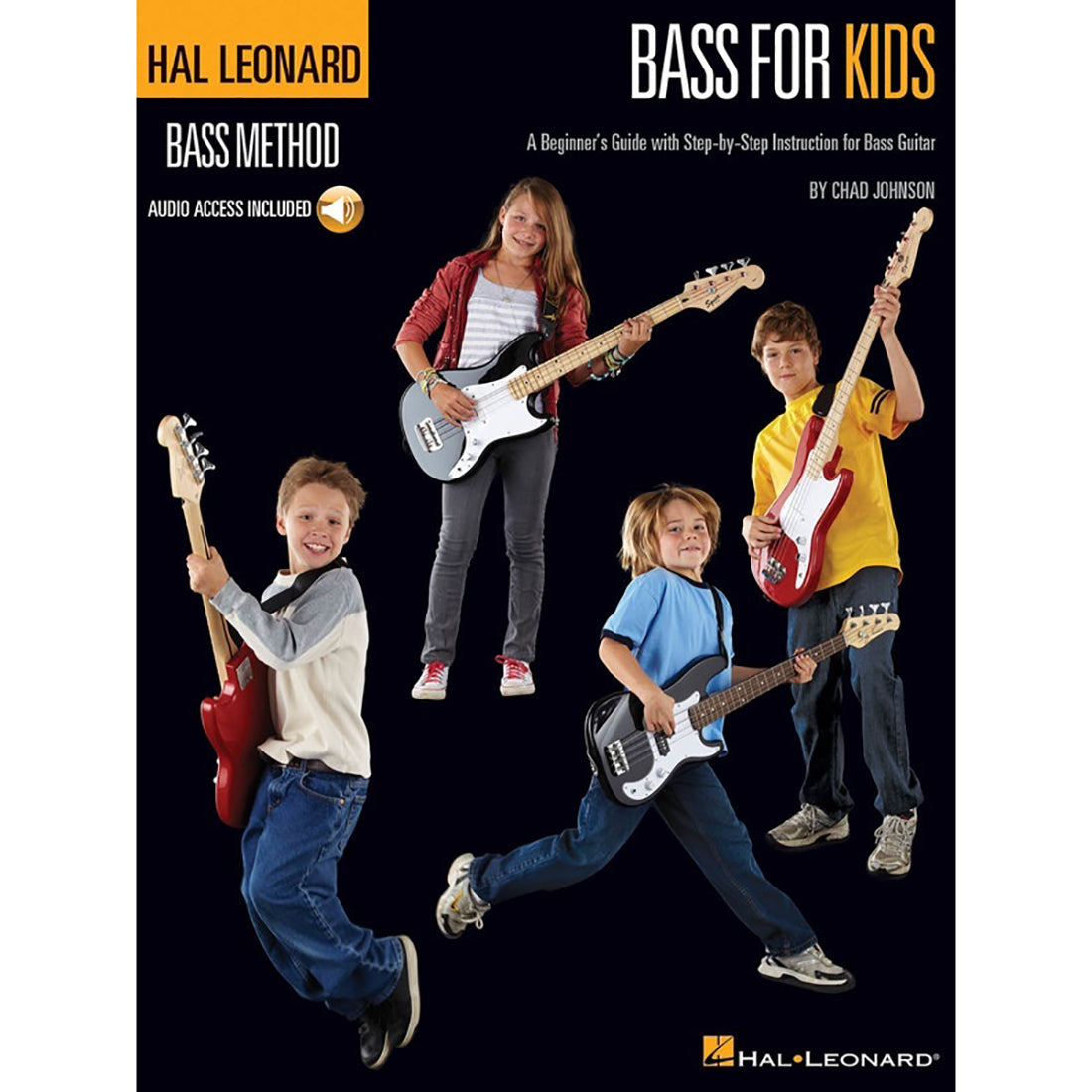 Hal Leonard Bass Method for Kids Book and CD