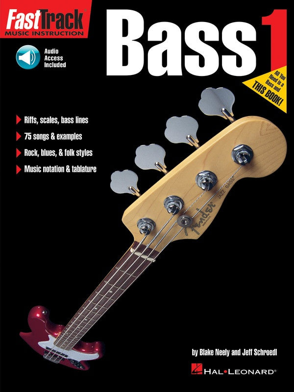 Fast Track Bass Book 1 Book and CD