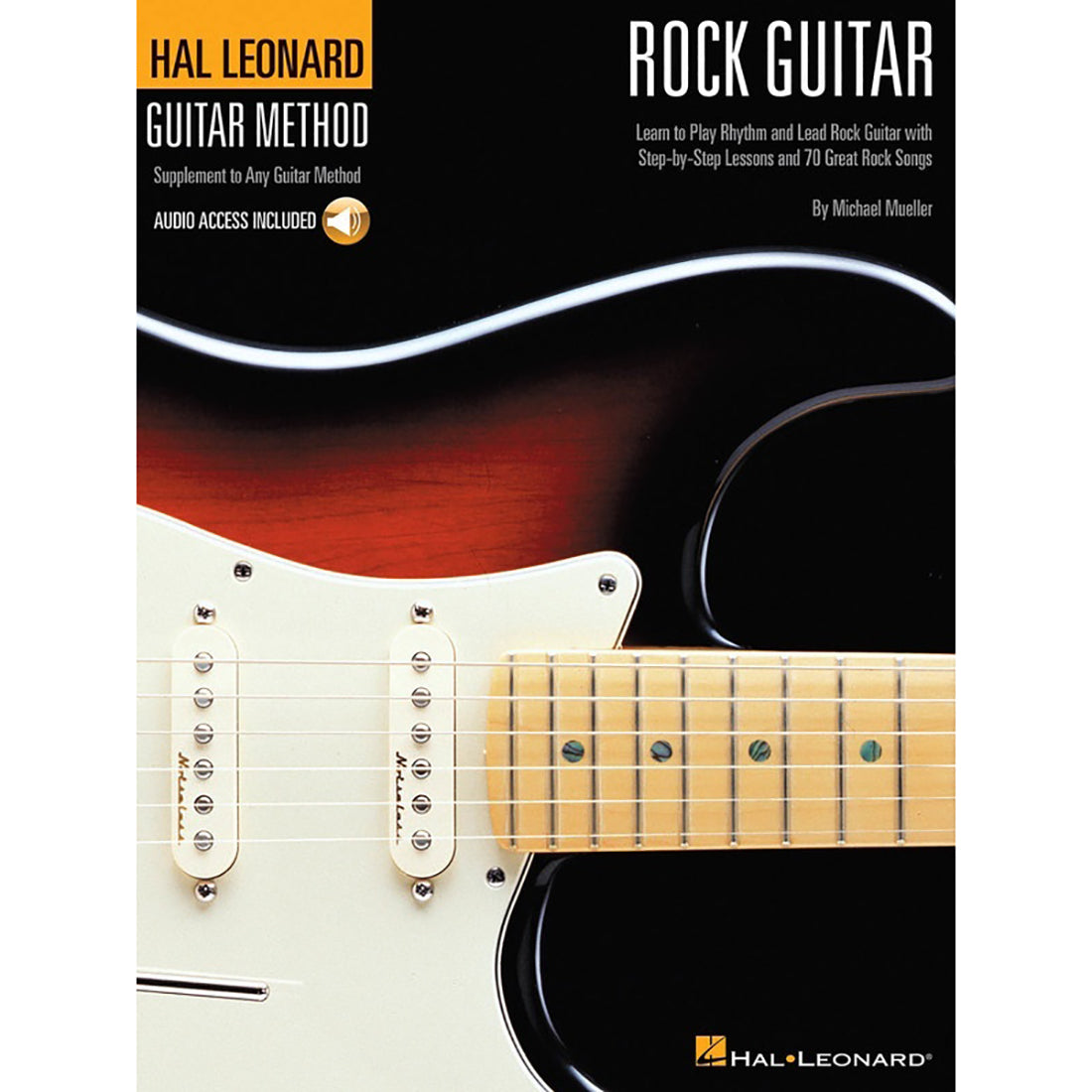 Hal Leonard Rock Guitar Method Book and Online Audio