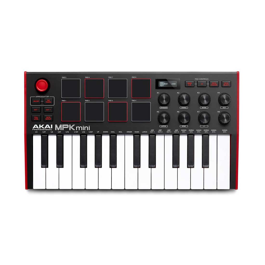 Akai MPK MINI3 Controller portatile per tasti e pad 