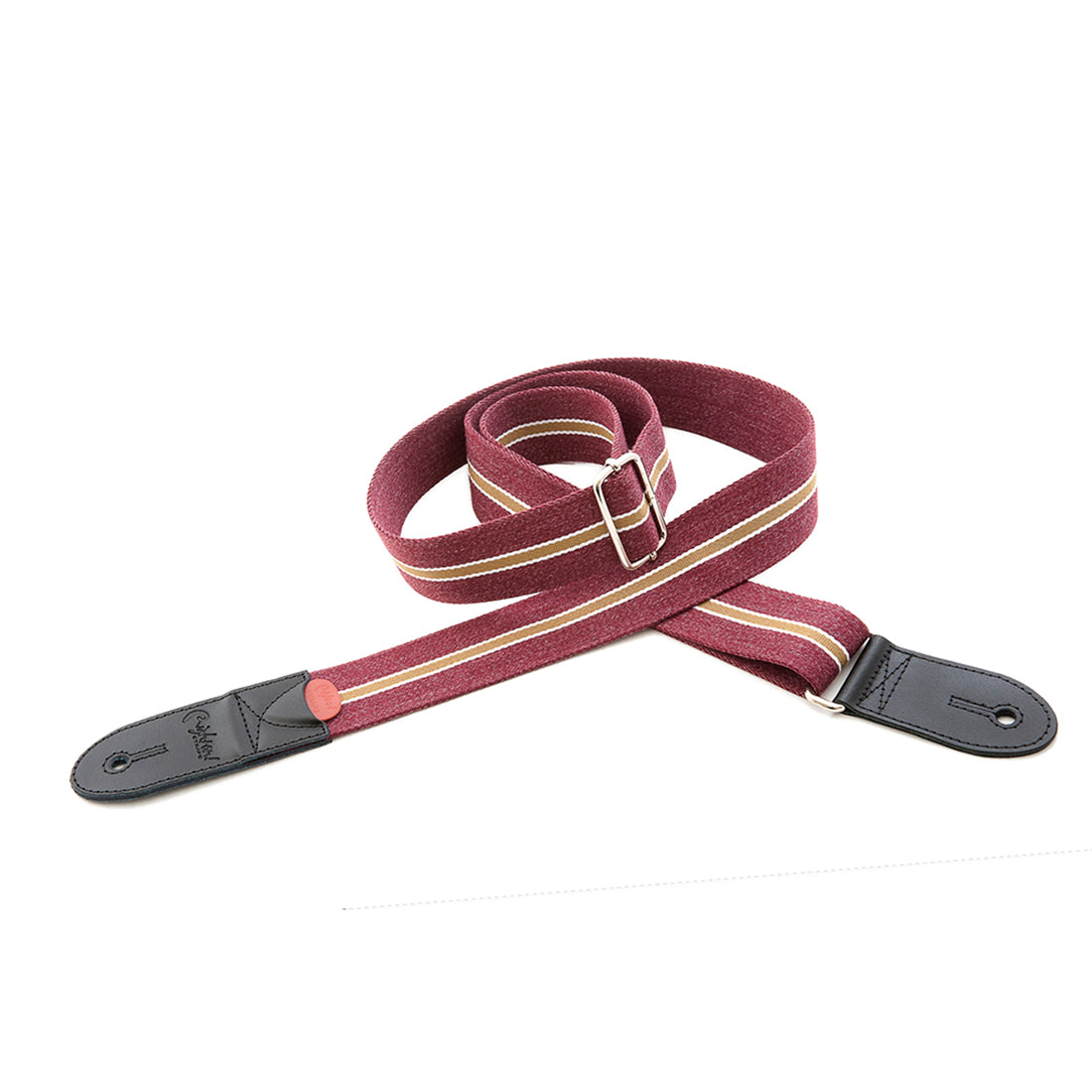 Right On Straps ROADRUNNER Estoril Red Guitar Strap