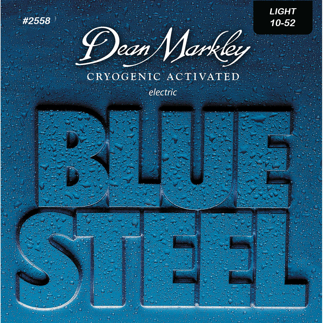 Corde per chitarra elettrica Dean Markley Blue Steel Light Top Heavy Bottom 10-52