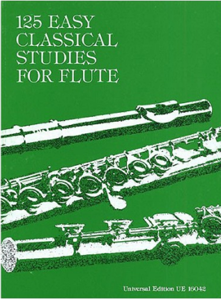 125 Easy Classical Studies Flute Book